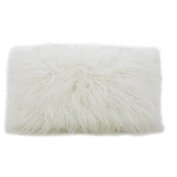 Mongolian lamb hot sale pillow sale